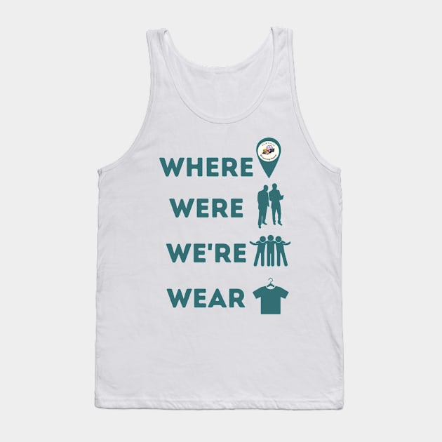 Dyslexia Shirt for Kids - Where, Were, We're. Wear Tank Top by hello@3dlearningexperts.com